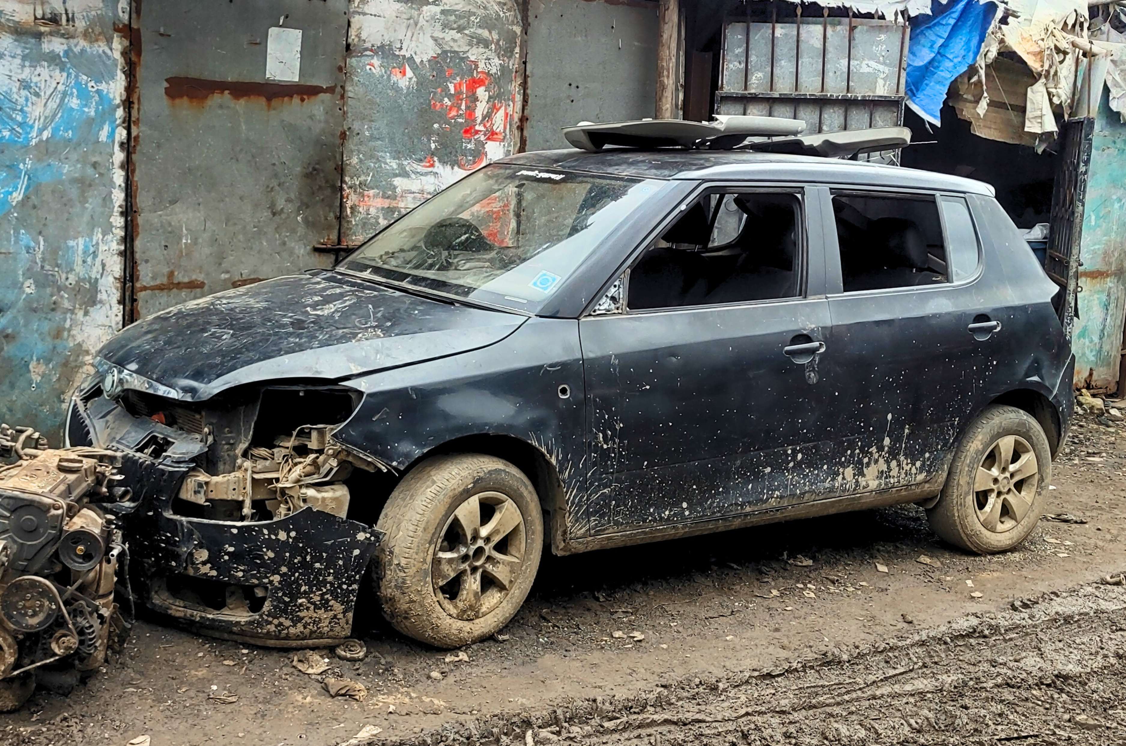 Skoda Fabia scrapping